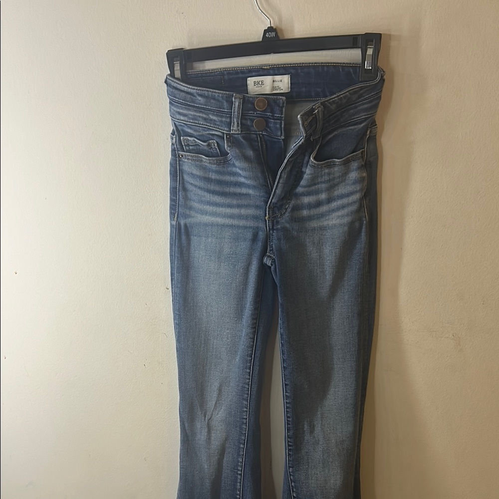 Miss Me Blue Boot Cut Jeans with Classic Wash